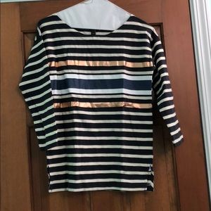J crew striped top